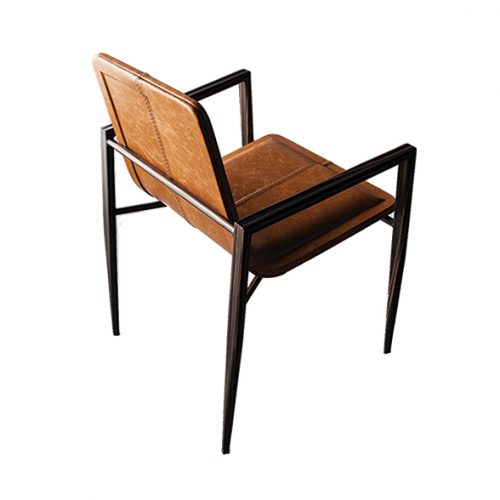 TRIFOLD DESIGN DIVA DINING CHAIR LEATHER