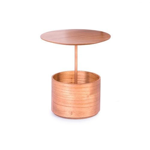 TRIFOLD DESIGN GALON TALL SIDE TABLE