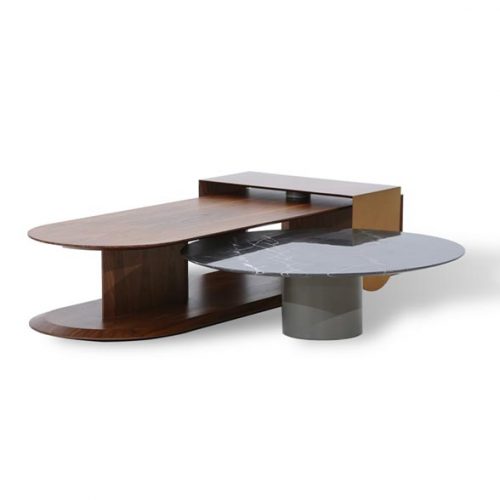 TRIFOLD DESIGN STEP COFFEE TABLE SET