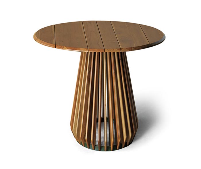 TRIFOLD DESIGN CICLOS SIDE TABLE