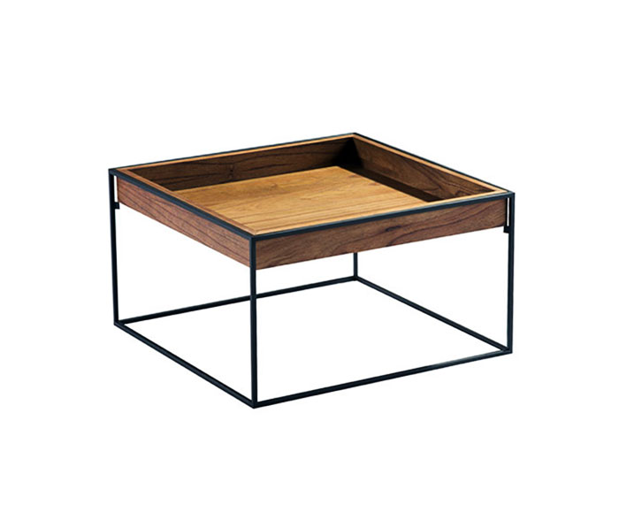 TRIFOLD DESIGN BOX COFFEE TABLE TOP WOOD